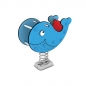Preview: Federwippe Walfisch blau